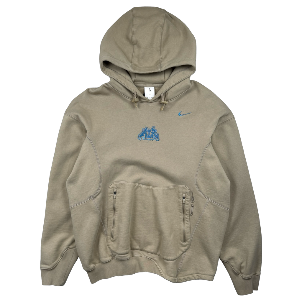 Nike x Off-White Fleece Hoodie Beige (USED)