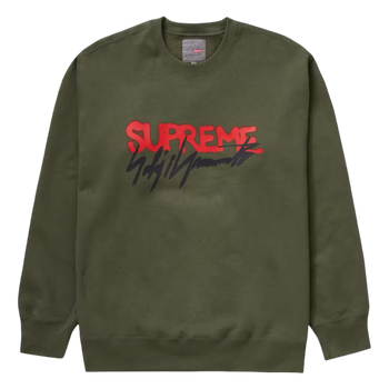 Supreme Yohji Yamamoto Crewneck Olive