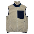 Patagonia Deep Pile Fleece Vest Beige