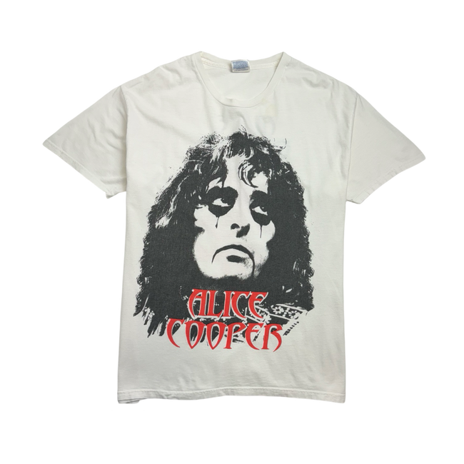 (L) Vintage '04 Alice Cooper Tour Tee White