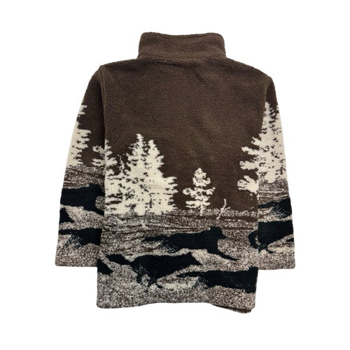 Vintage 90s National Wildlife Nature Fleece Zip-Up | Vintage Clothing Store Canada