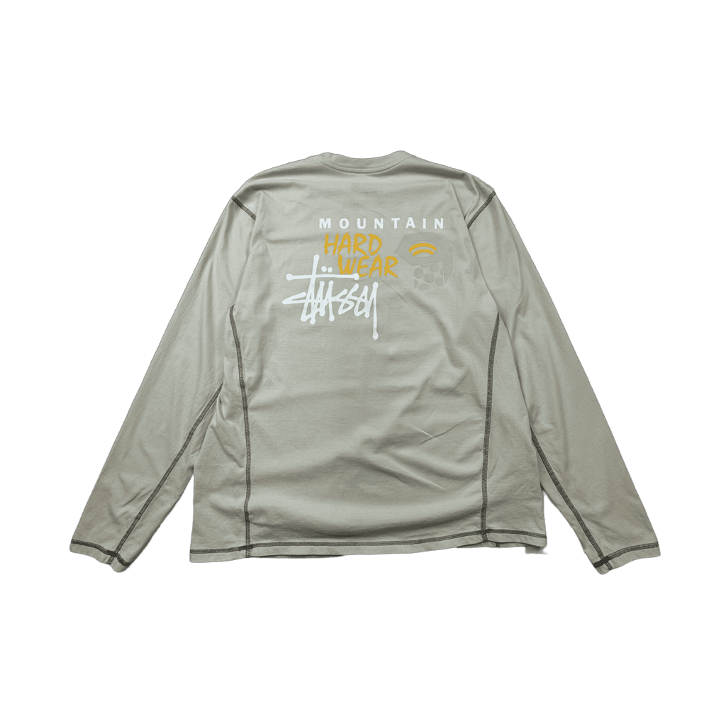 Stussy x Mountain Hardware L/S Tee Stone (USED)