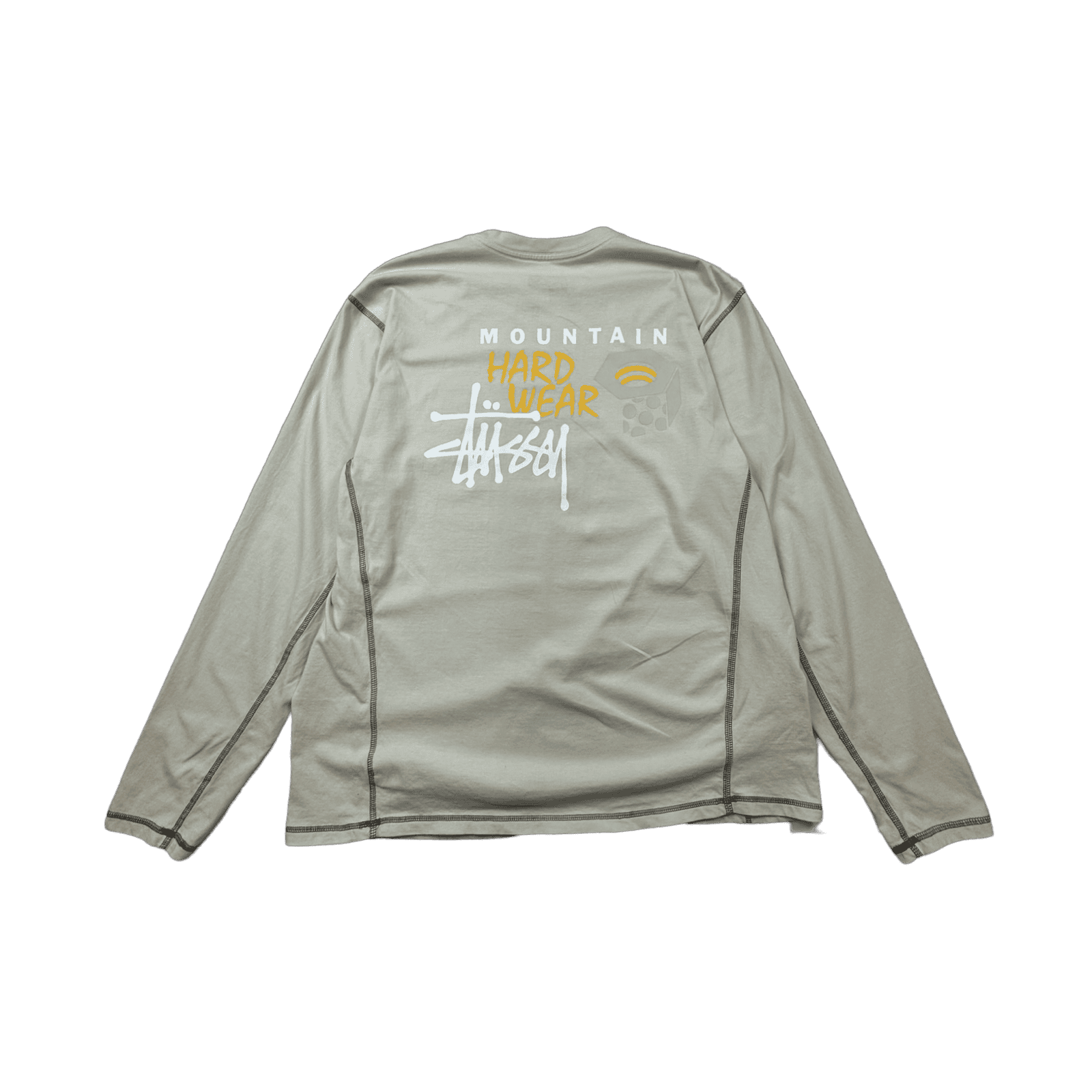 Stussy x Mountain Hardware L/S Tee Stone (USED)