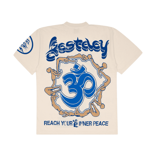 Hellstar Stuios Yoga Tee Cream | Vintage Clothing Store Canada