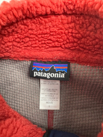 Vintage Patagonia Zip-Up Fleece Vest Red