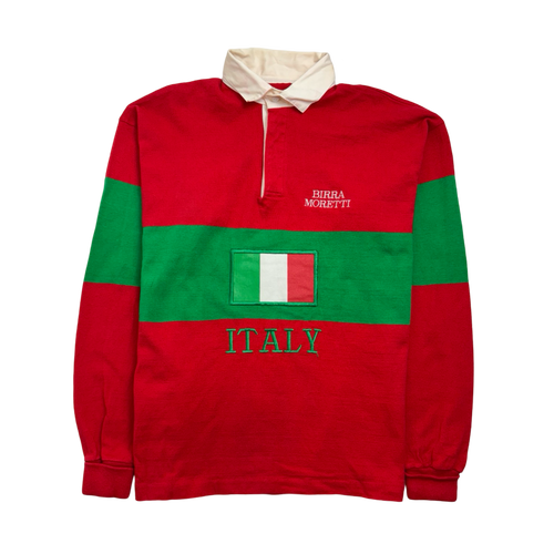 (L) Vintage Italy Rugby Collard Sweatshirt | Vintage Clothing Store Canada