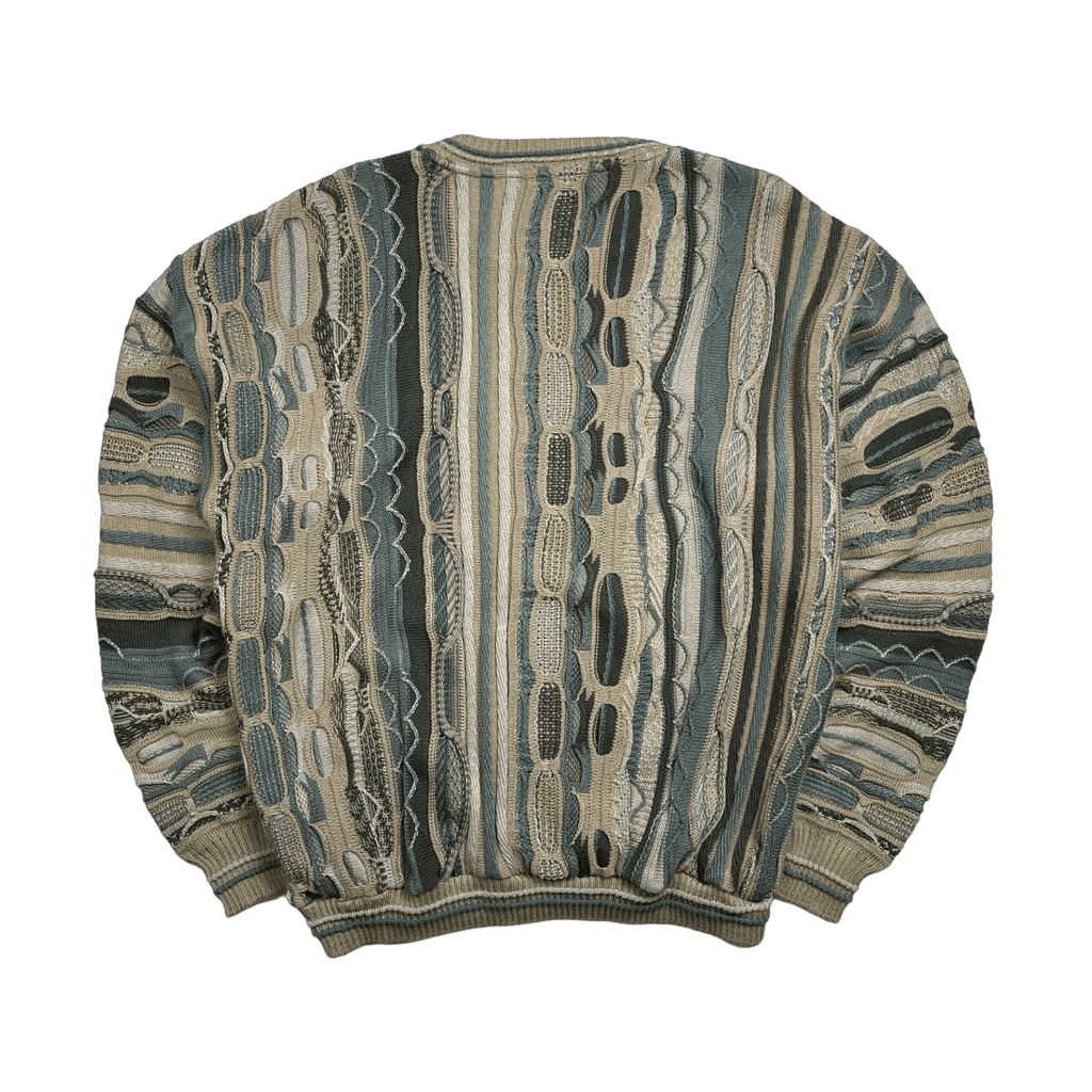 Vintage Protege 3D Textured Knit Sweater Multi