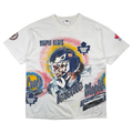 Vintage Toronto Maple Leafs Goalie AOP Tee White