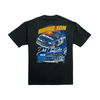 (XL) Vintage Dale Jr. Rising Son Nascar Racing Tee Black