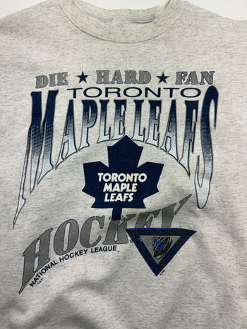 (XL) Vintage Toronto Maple Leafs Sweatshirt Grey