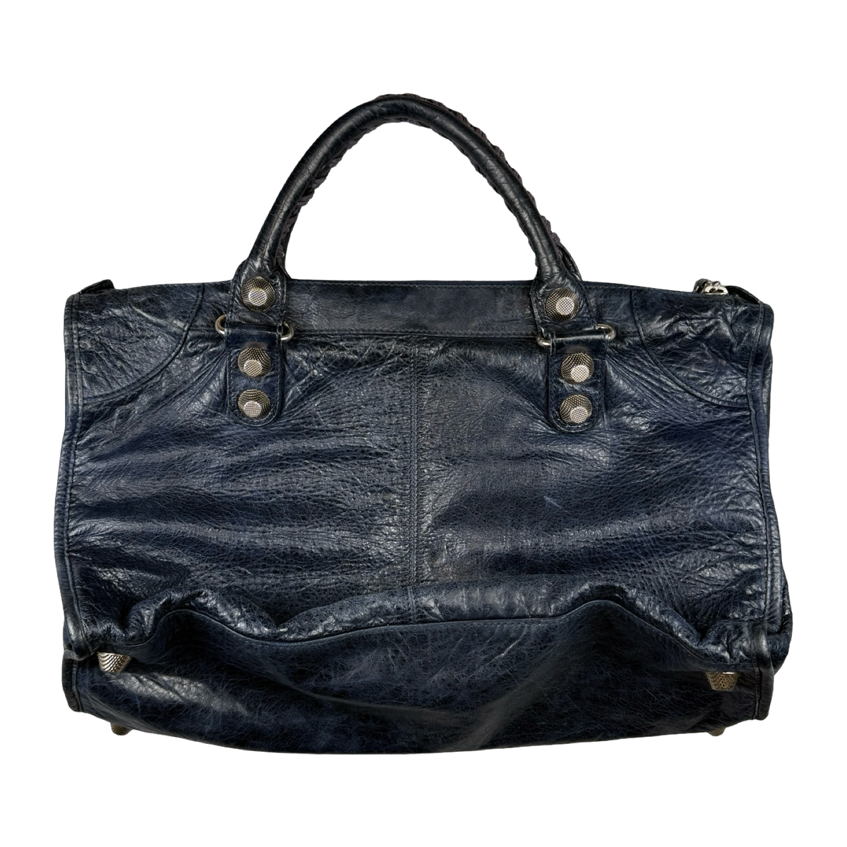 Balenciaga Giant 21 Part Time City Bag Navy