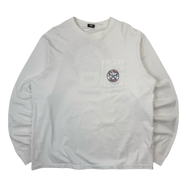 KITH Treats London Academy L/S Tee White (USED)