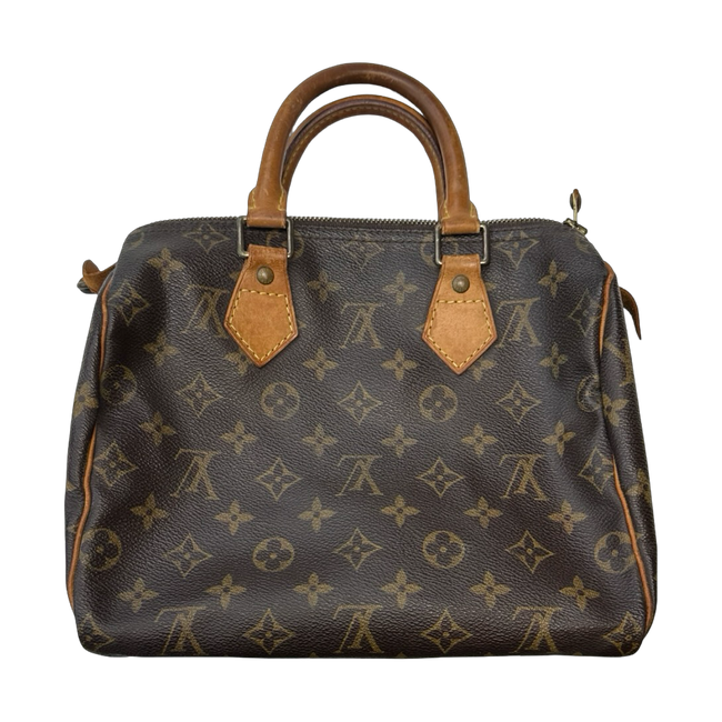 Louis Vuitton Monogram Speedy Bag Brown