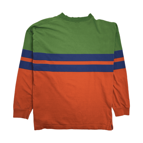 (L) Vintage Gap Striped  L/S Tee Multi | Vintage Clothing Store Canada