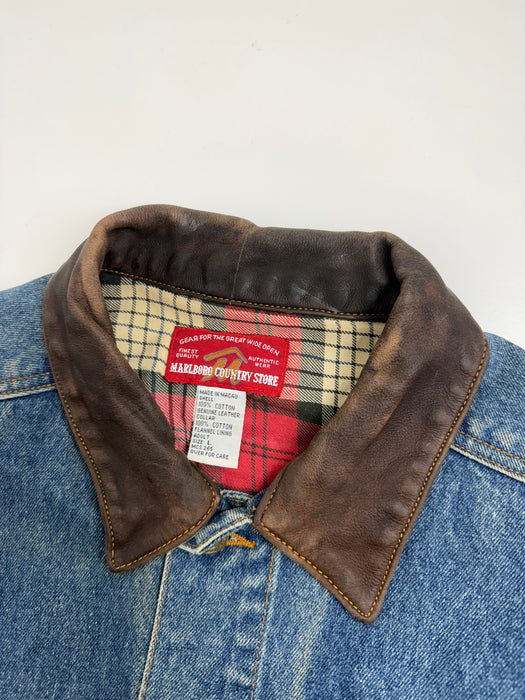 Vintage Marlboro Denim Jacket | Vitnage Clothing Store Canada