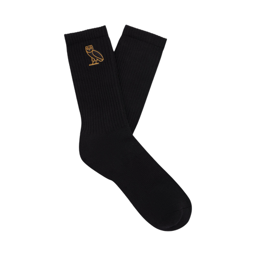 OVO Classic Socks Black | Vintage Clothing Store Canada