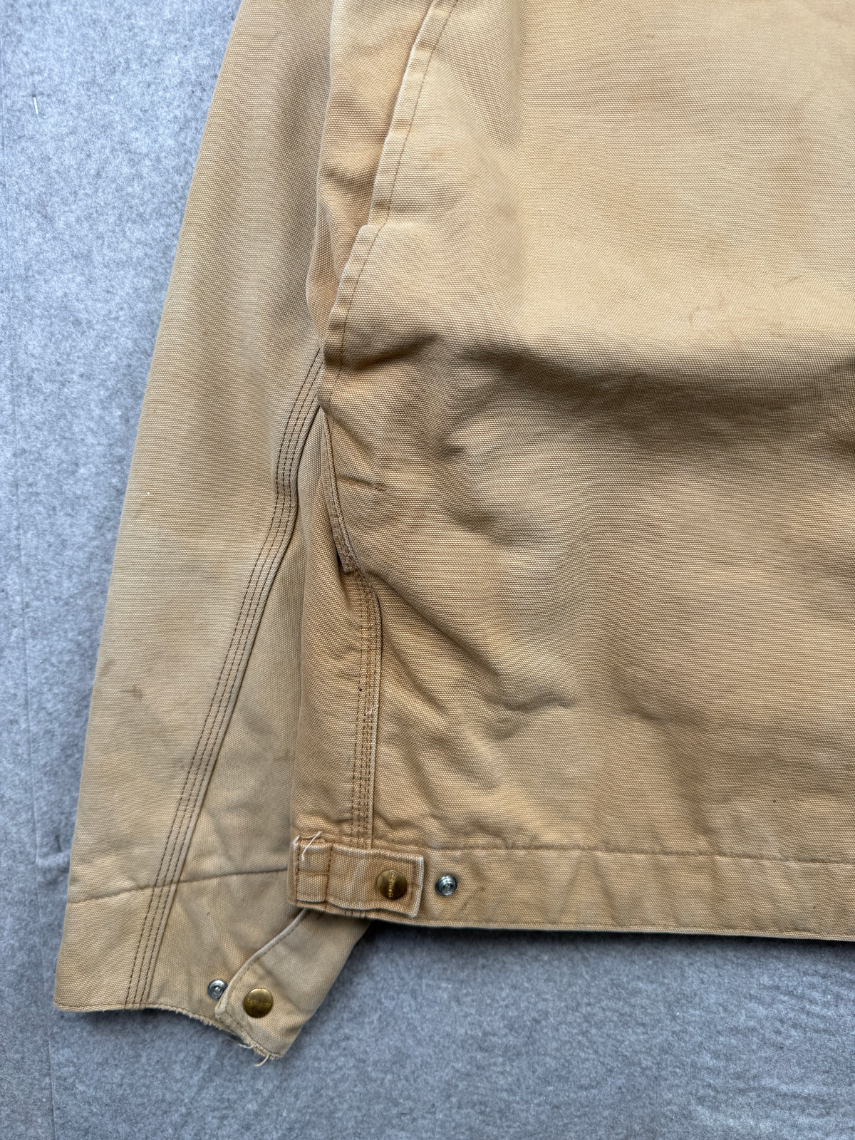 Vintage Carhartt Detroit Insulated Jacket Beige