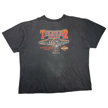 Vintage Harley Davidson Classic Thunder Road Tee Black