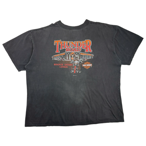 Vintage Harley Davidson Classic Thunder Road Tee Black | Vintage Clothing Store Canada