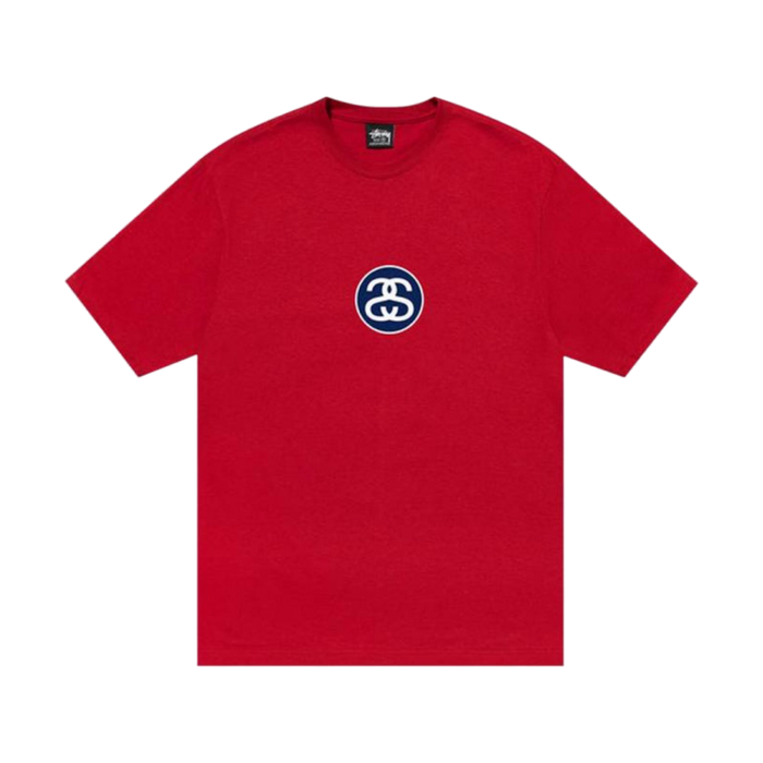 Stussy SS Link Tee Red | Vitnage Clothing Store Canada