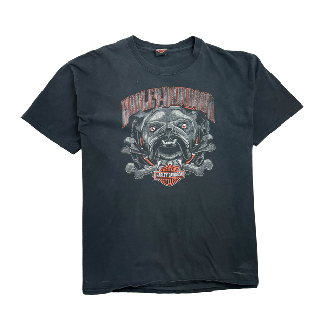 Vintage 2010s Petersen Harley Davidson Tee Black