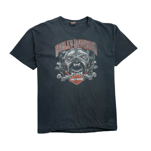 Vintage 2010s Petersen Harley Davidson Tee Black | Vintage Clothing Store Canada