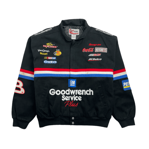 (L) Vintage Dale Goodwrench Nascar Racing Jacket Black | Vintage Clothing Store Canada