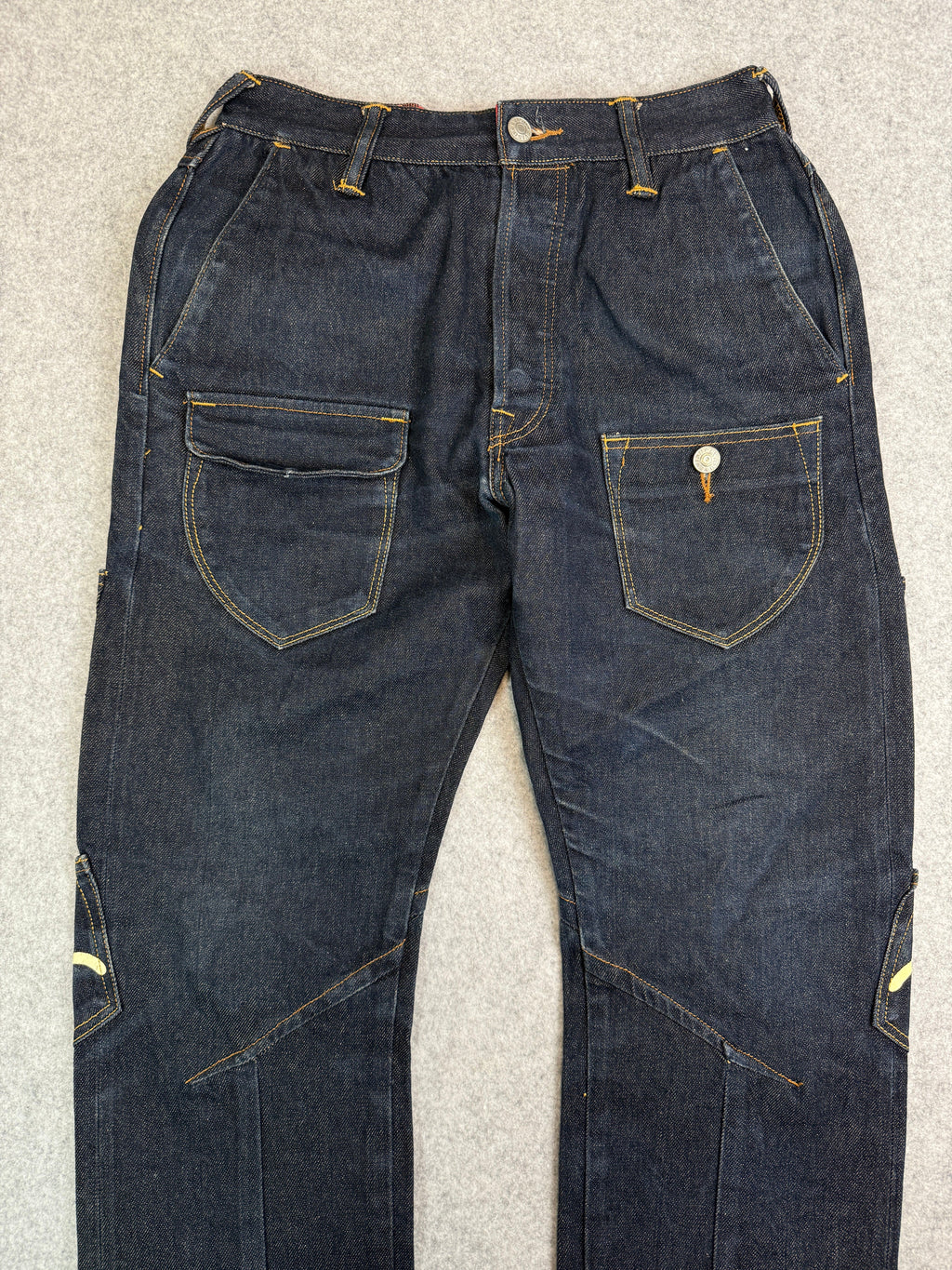 Evisu No. 3 Seagull Multi Pocket Denim Pants