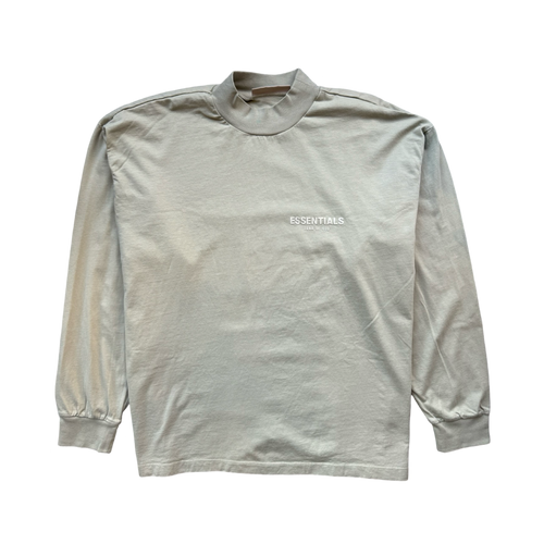 Fear Of God Essentials Crewneck Moss Tee (USED) | Vintage Clothing Store Canada