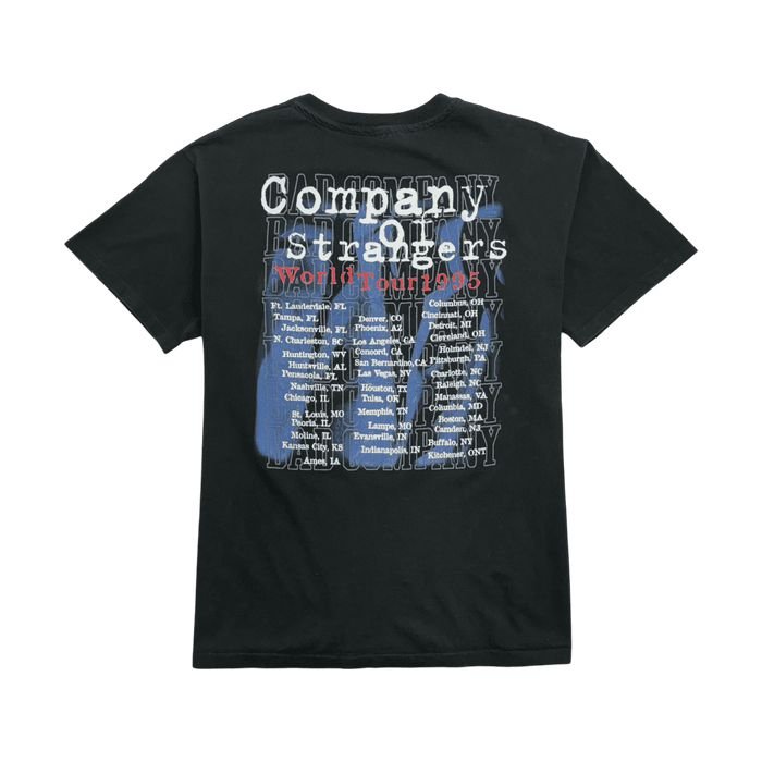 (L) Vintage '95 Bad Company Tour Tee Black | Vitnage Clothing Store Canada