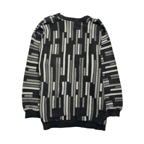 Vintage Tundra Textured Knit Sweater Black | Vintage Clothing Store Canada