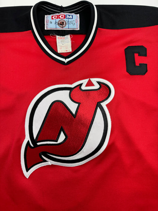 (L) NHL New Jersey Devils Scott Stevens Hockey Jersey Red | Vitnage Clothing Store Canada