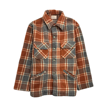 (M) Vintage 90s Wool Chippewa Button Up Flannel