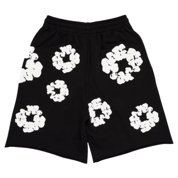 Denim Tears The Cotton Wreath Sweatshorts Black