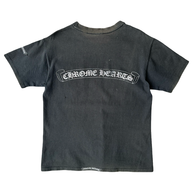 Vintage Chrome Hearts Scroll Logo T-shirt