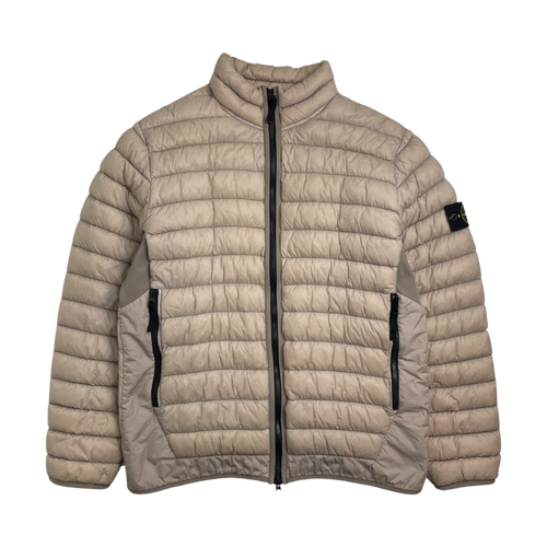 Stone Island 2017 Garment Dyed Micro Yarn Down Jacket (USED) | Vintage Clothing Store Canada