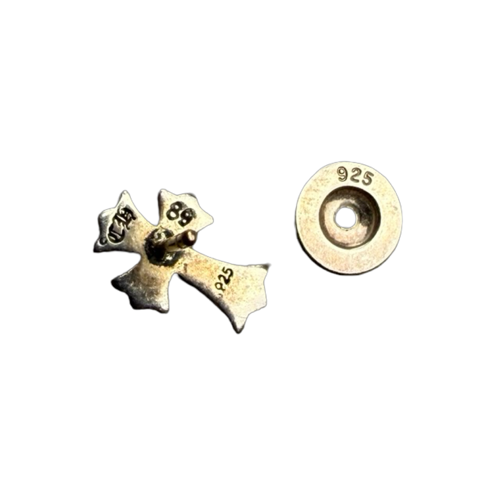 Chrome Hearts Cross Fat Stud Earring