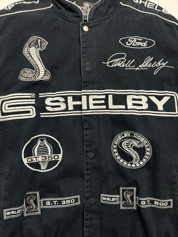 (XXL) Vintage JH Design Ford GT Shelby Racing Jacket Black