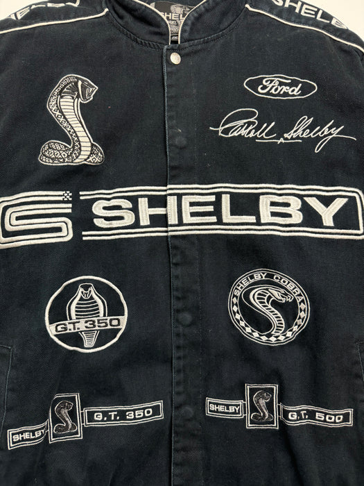 (XXL) Vintage JH Design Ford GT Shelby Racing Jacket Black | Vitnage Clothing Store Canada