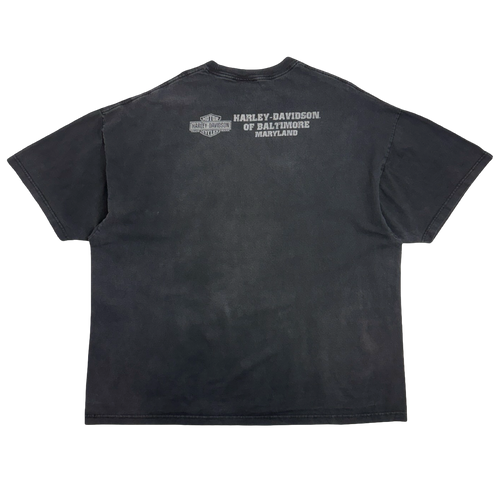 Harley Davidson Baltimore Maryland Tee Black | Vintage Clothing Store Canada