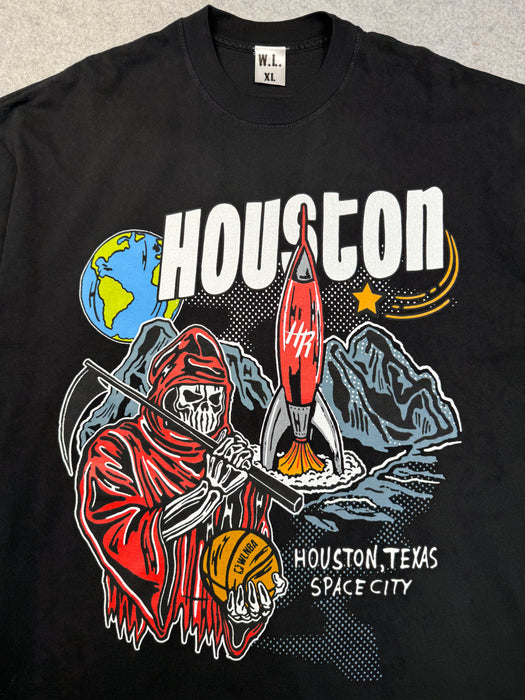 Warren Lotas Houston Space Exploration Tee Black (USED) | Vitnage Clothing Store Canada