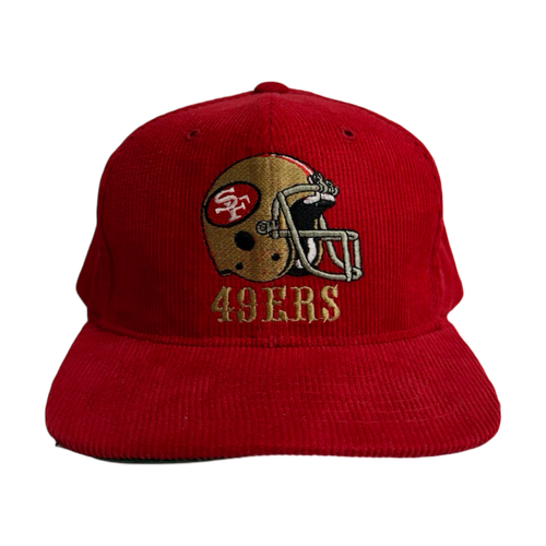 Vintage San Francisco 49ers Corduroy Hat | Vintage Clothing Store Canada