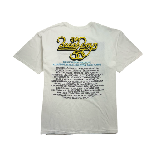 (XL) Vintage The Beach Boys 50th Anniversary Tee White | Vintage Clothing Store Canada