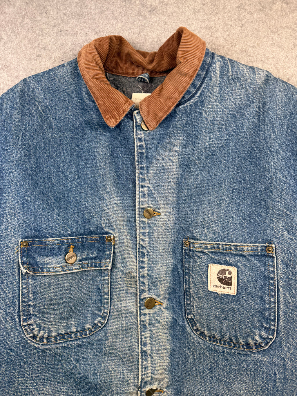 Vintage Carhartt Denim Chore Jacket