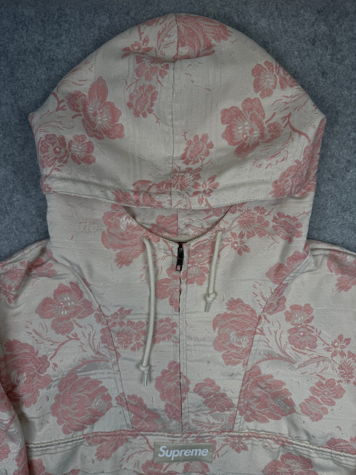 Supreme Floral Tapestry Anorak Pink (USED)