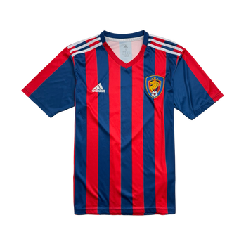 (S) Adidas KNSC Soccer Jersey Blue/Red