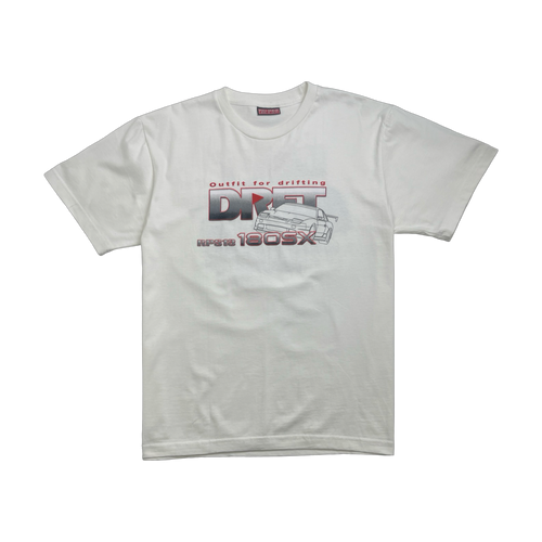 Vintage DRFT S13 180SX Tee White | Vintage Clothing Store Canada