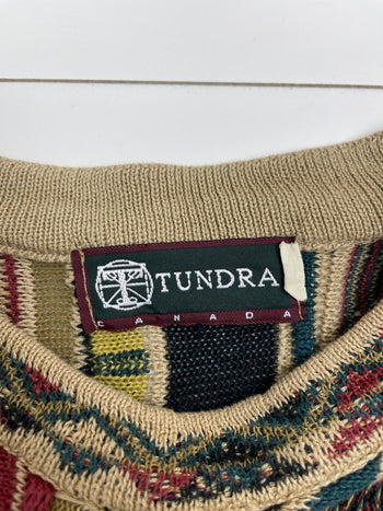 (M) Vintage Tundra Textured Knit