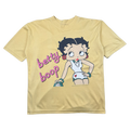 Vintage Betty Boop Graphic Tee Yellow