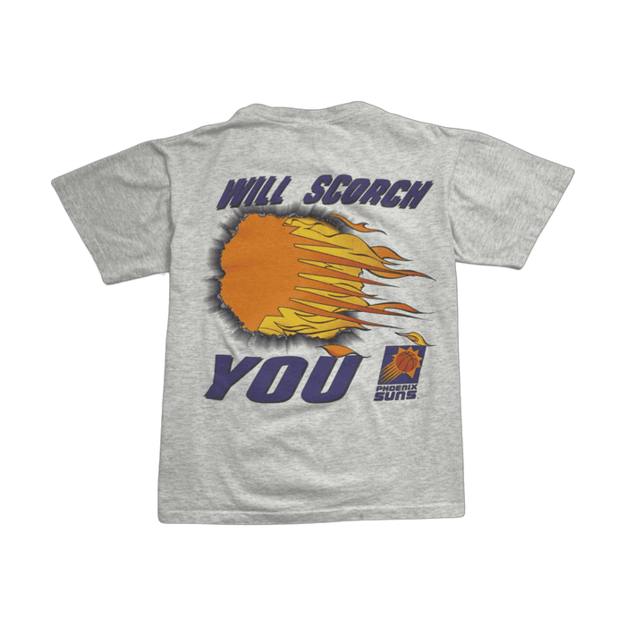 (M) Vintage 90s Phoenix Suns Tee Grey | Vitnage Clothing Store Canada